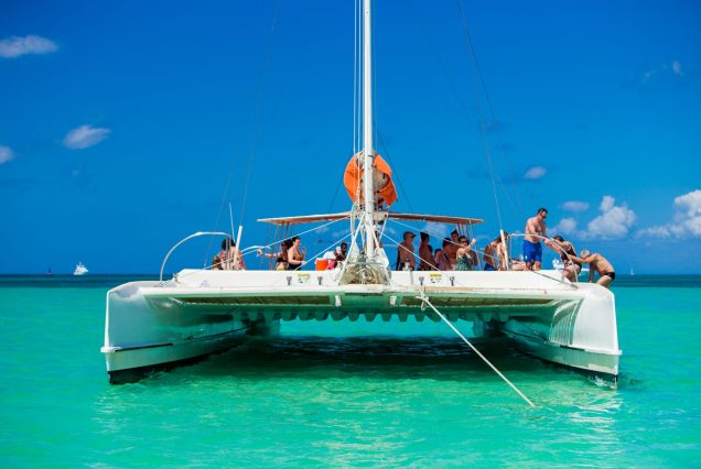 Excursión a isla Saona en catamarán